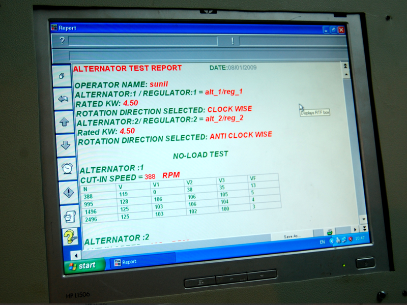 Steel VFD Panel